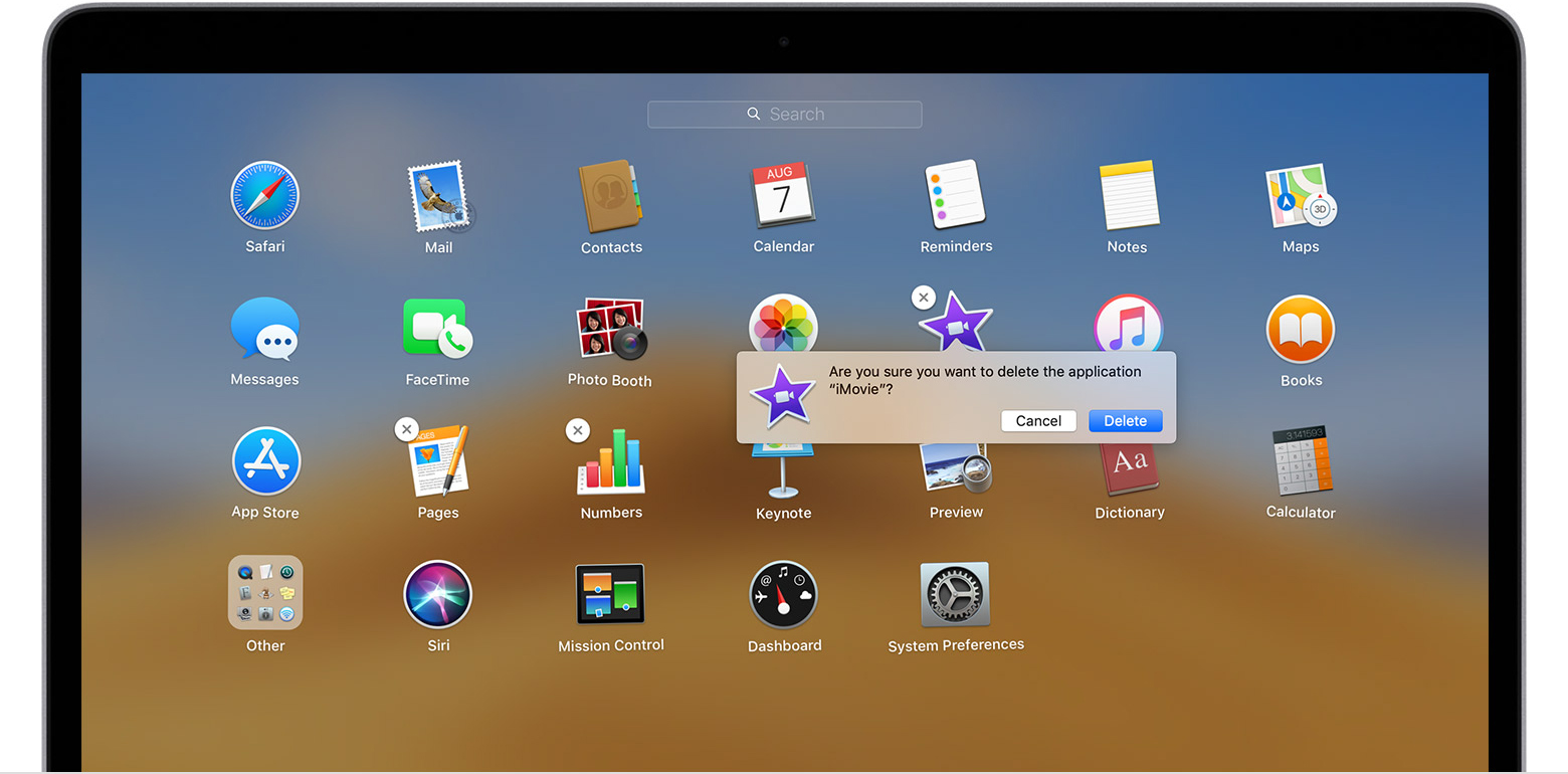 How To Delete Built In Apps On Mac
